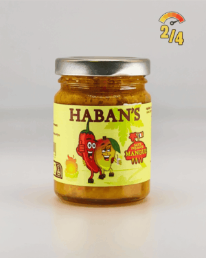 MANGUE – Sauce Piquante Artisanale à la Mangue et Habanero