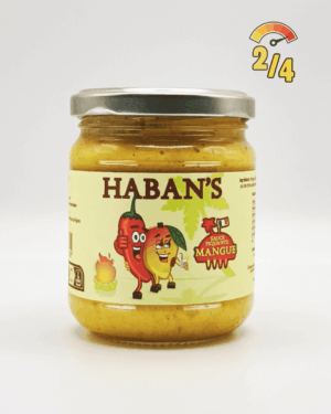 MANGUE 200g – Sauce Piquante Artisanale à la Mangue et Habanero