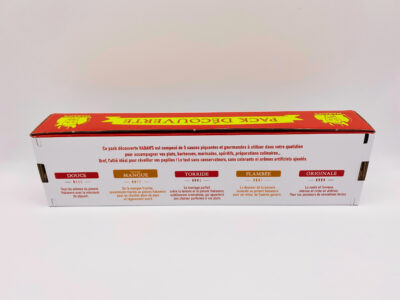 Pack découverte Haban's 5 sauces 90g