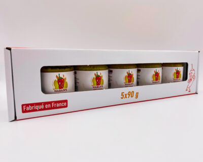 Pack découverte Haban's 5 sauces 90g