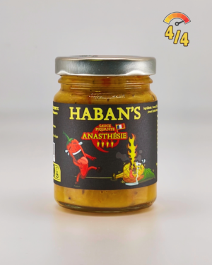 ANASTHESIE – Sauce Piquante Artisanale à l’Ananas, Habanero et Carolina Reaper