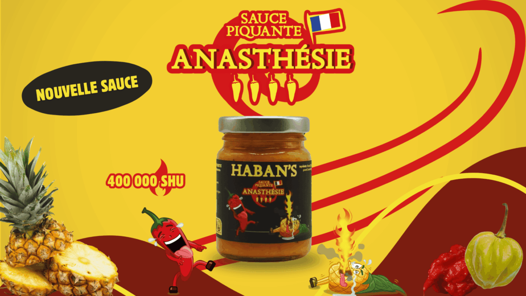 Sauce Anasthésie nouveauté