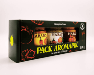 Pack Aromapik – 3 Sauces Piquantes Artisanales au Habanero